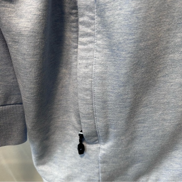 T by Talbots Soft Blue Zip Up Sweatshirt Fleece Jacket Size 2X - Picture 4 of 6